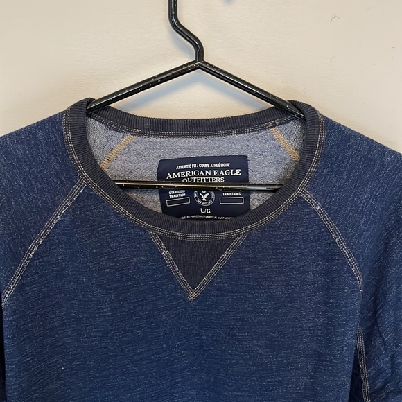 A/E Crew neck sweater (Blue/Denim) - Large - Picture 3 of 4